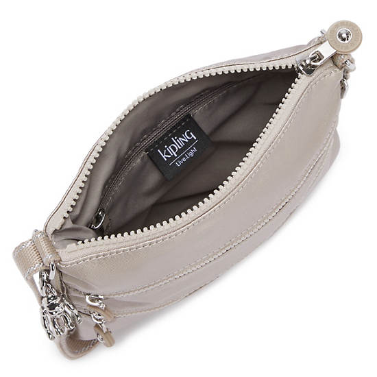 Kipling Keiko Metallic Crossbody Mini Bag Metallic Glow | CA 1334HA